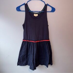 Johnnie B Navy Blue Top with Pink Highlight l Size: 13-14Y